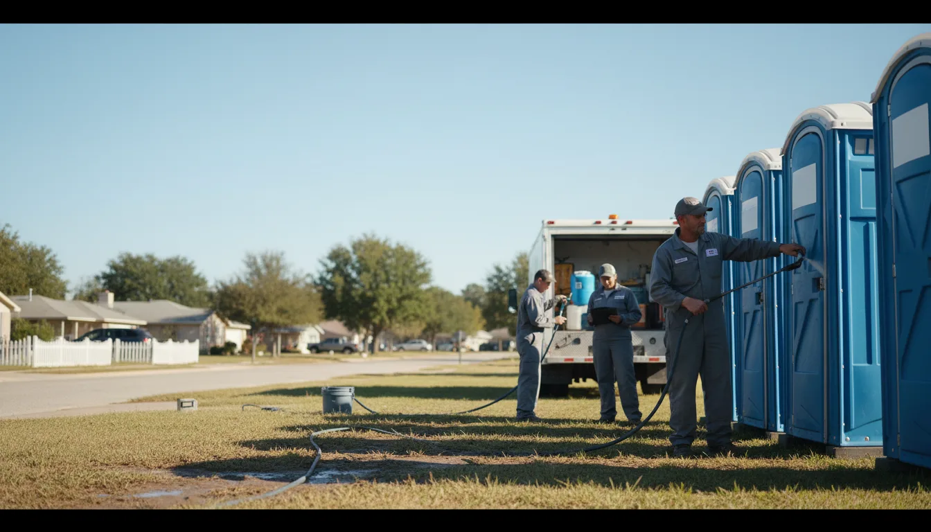 Long-Term Portable Toilet Rental in Melvin, IL near me